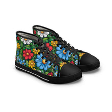 Load image into Gallery viewer, Cartoon Flowers Ver 1 - Women&#39;s High Top Sneakers
