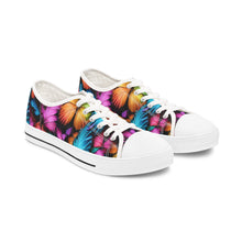 Load image into Gallery viewer, Whimsical Butterflies - Women&#39;s Low Top Sneakers
