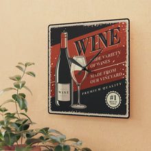 Load image into Gallery viewer, Retro Wine - Acrylic Wall Clock
