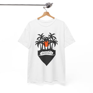 Summer Palm Trees - Unisex Heavy Cotton Tee