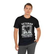 Load image into Gallery viewer, Thank My Brothers - Unisex Jersey Short Sleeve Tee
