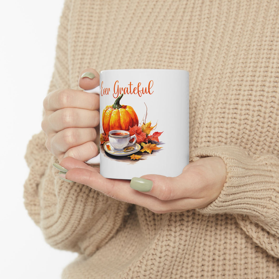 Ever Grateful - Ceramic Mug, (11oz, 15oz)