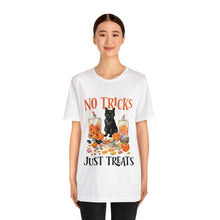 Load image into Gallery viewer, No Tricks Just Treats - Vintage Unisex Jersey Short Sleeve Tee

