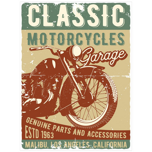 Classic Motorcycles - Posters