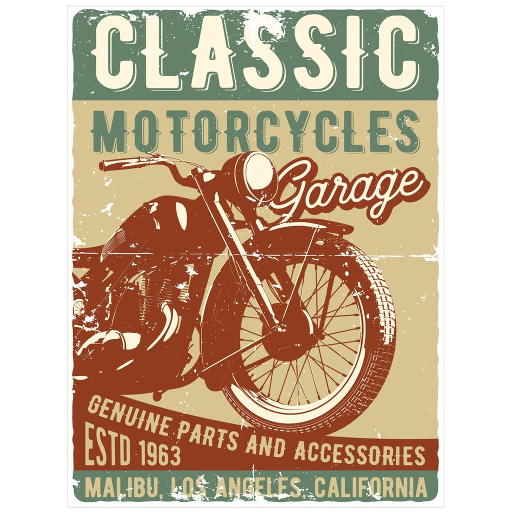 Classic Motorcycles - Posters