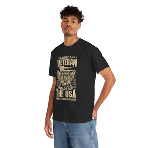 American Veteran - Unisex Heavy Cotton Tee