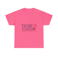 Load image into Gallery viewer, Trump Vance 2024 - Unisex Heavy Cotton Tee
