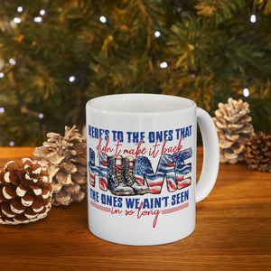 Here's To The One's - Ceramic Mug, (11oz, 15oz)