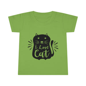 I Love Cat - Toddler T-shirt