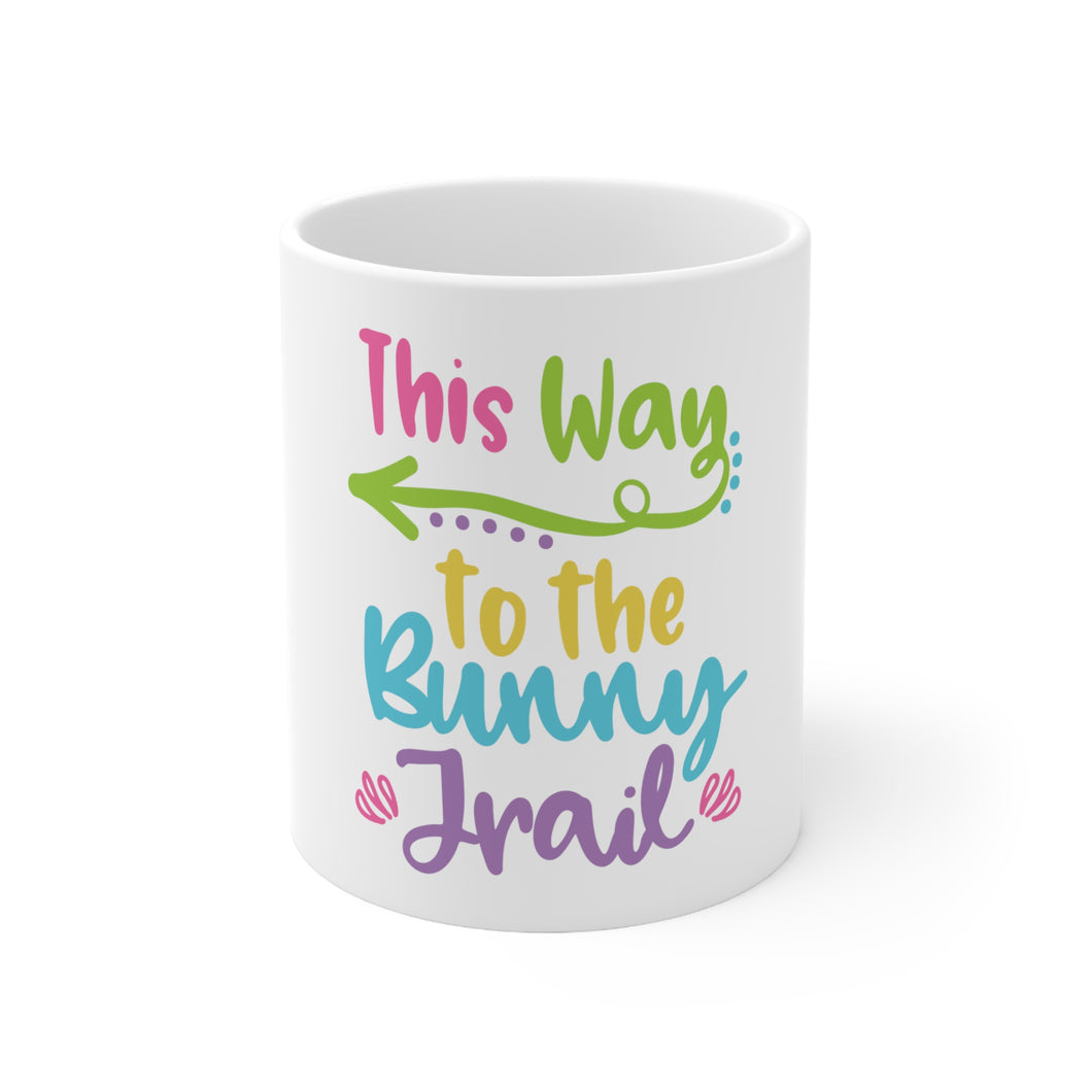 Bunny Trail - Ceramic Mug 11oz