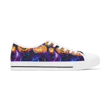 Load image into Gallery viewer, Pastel Halloween Pumpkins - Women&#39;s Low Top Sneakers
