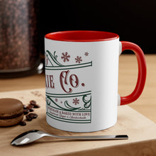 Load image into Gallery viewer, Mrs Clause Cookie Co -  Accent Coffee Mug, 11oz
