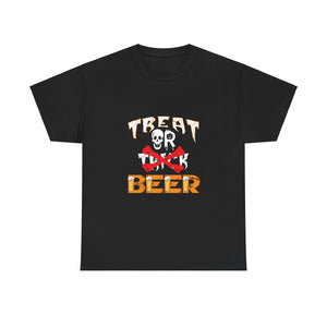 Trick Or Beer - Unisex Heavy Cotton Tee