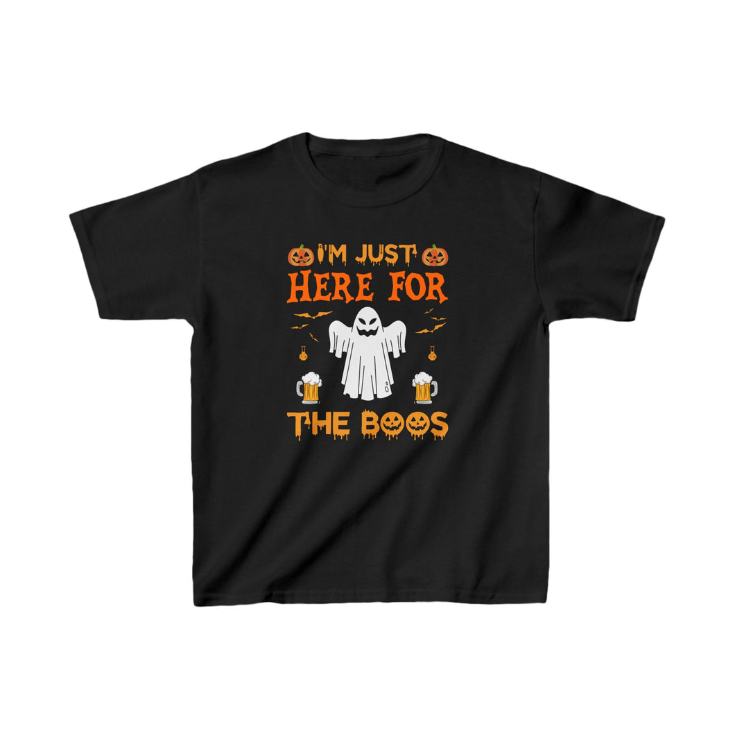 Here For The Boos - Kids Heavy Cotton™ Tee