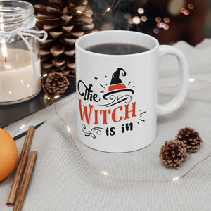 The Witch Is On - Ceramic Mug 11oz