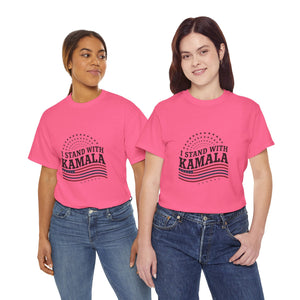 I Stand With Kamala - Unisex Heavy Cotton Tee