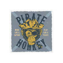 Load image into Gallery viewer, Pirate Monkey - Metal Art Sign
