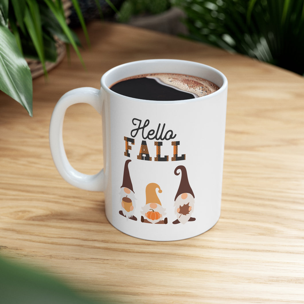 Hello Fall - Ceramic Mug 11oz