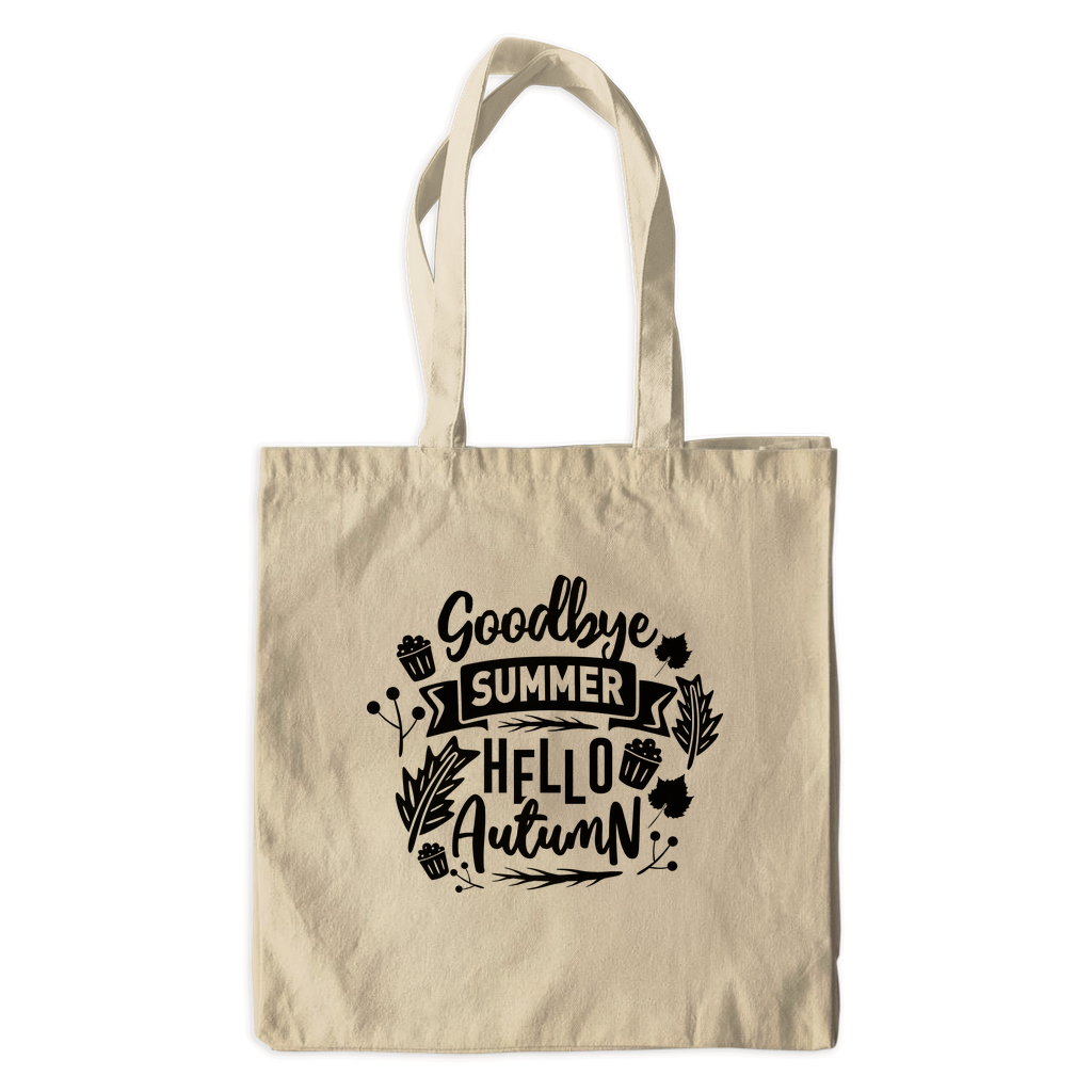 Goodbye Summer - Canvas Tote Bags