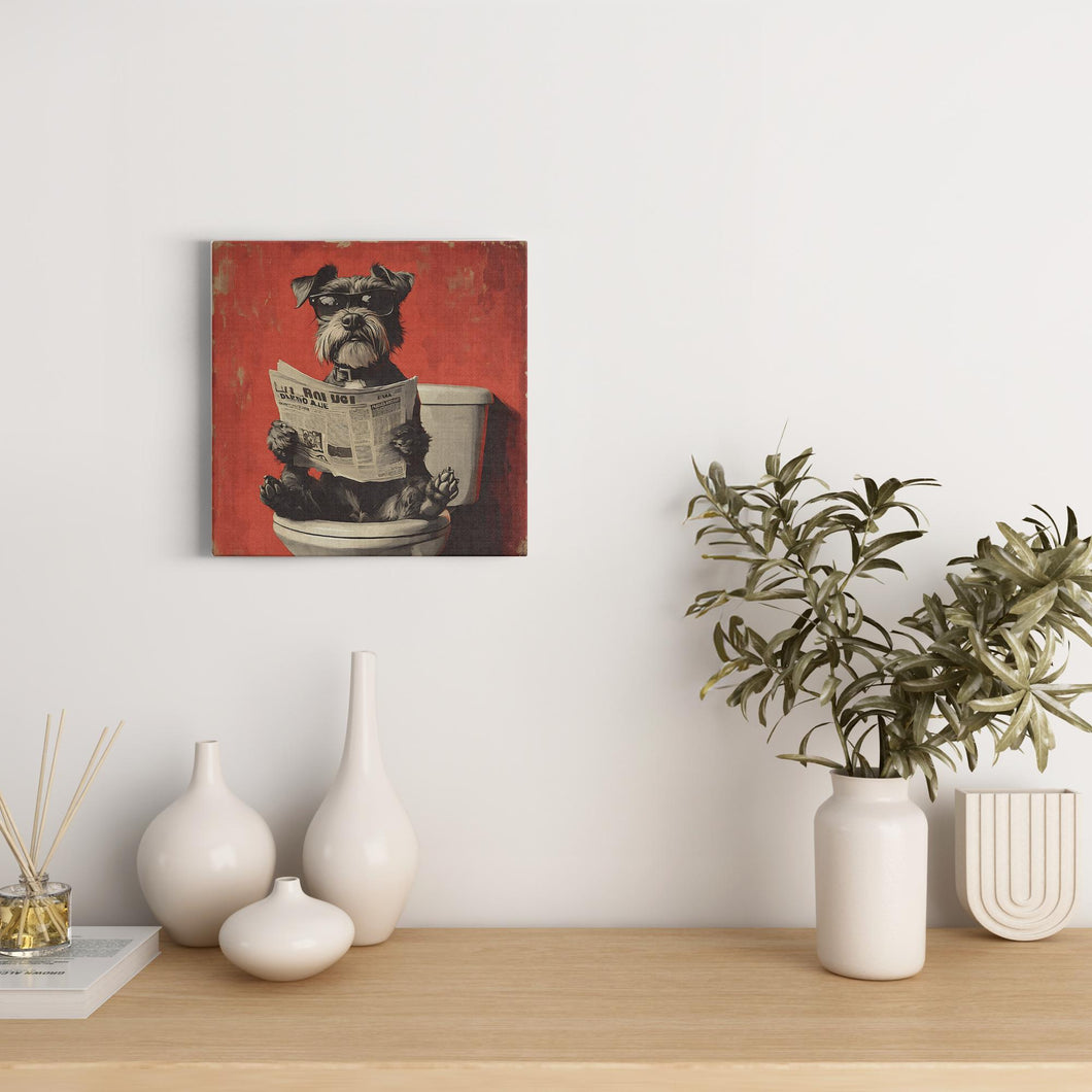 Retro Dogs Ver 4 - Canvas Wraps