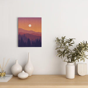 BOHO Mountains Ver 7 - Canvas Wraps