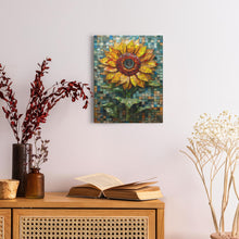 Load image into Gallery viewer, Stained Glass Inspired Sunflowers (13) - Canvas Wraps
