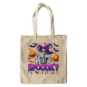 Spooky (3) - Canvas Tote Bags