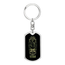 Load image into Gallery viewer, Veteran Blood Sweat &amp; Tears - Military Inspired Keychain
