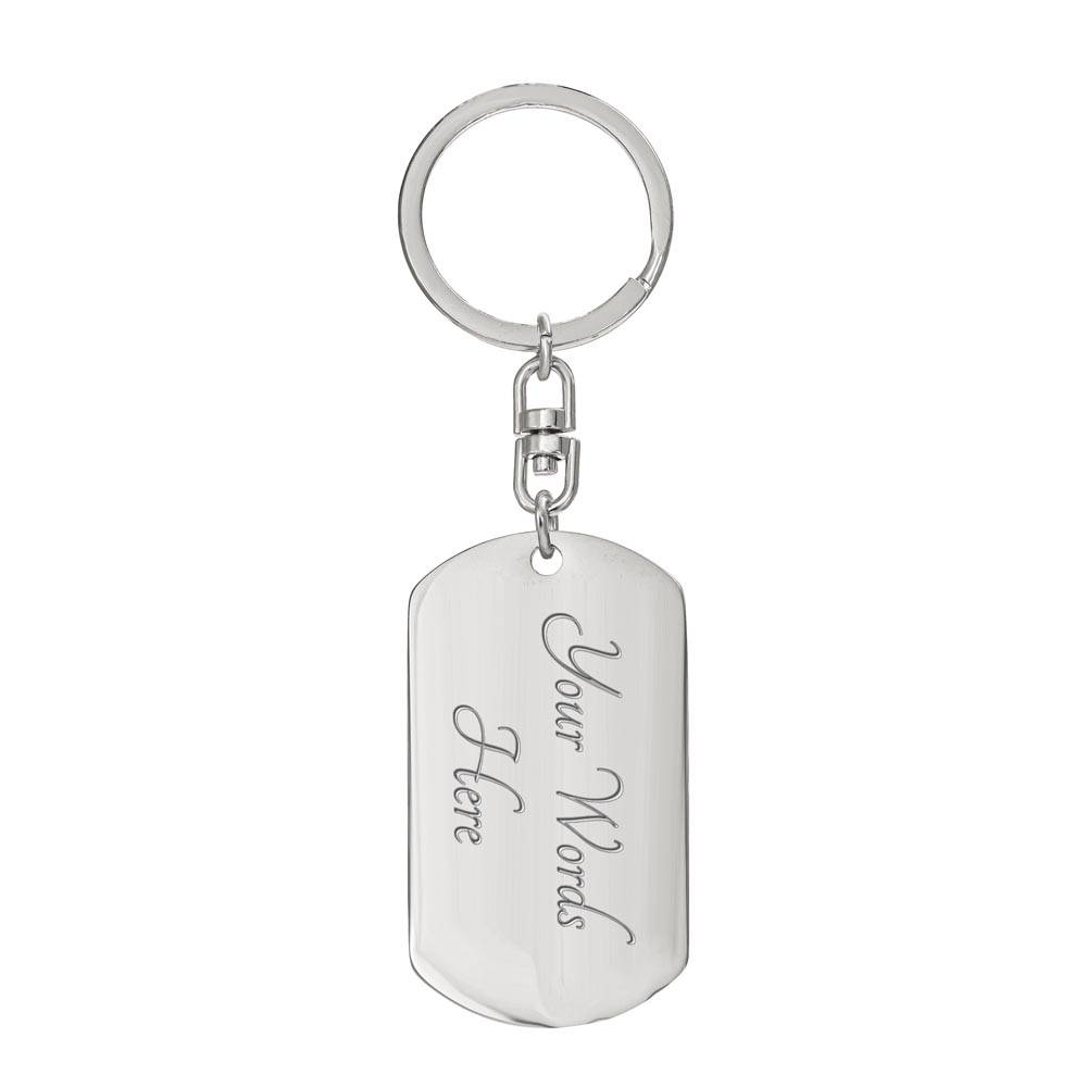 Be Happy And Go Fishing - Fishing Keychain