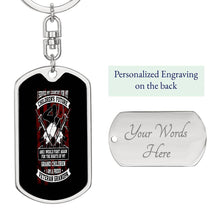Load image into Gallery viewer, Served My Country - Military Inspired Keychain
