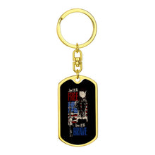 Load image into Gallery viewer, Land Of The Free - Military Inspired Keychain
