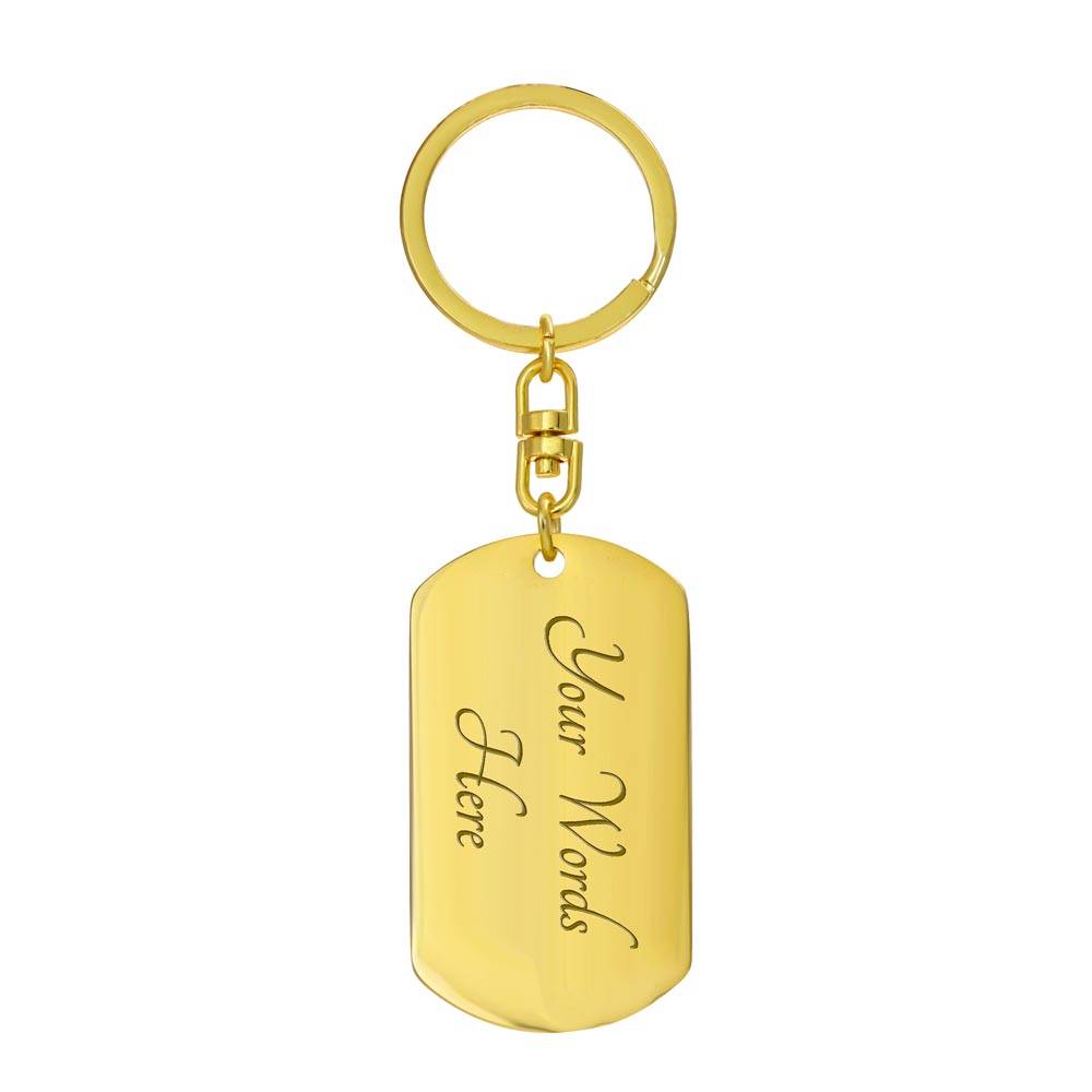 Be Happy And Go Fishing - Fishing Keychain