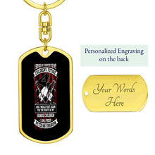 Load image into Gallery viewer, Served My Country - Military Inspired Keychain
