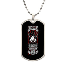 Load image into Gallery viewer, Served My Country - Military Inspired Necklace
