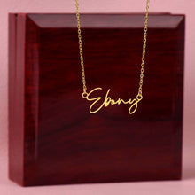 Load image into Gallery viewer, Signature Style Custom Name Necklace

