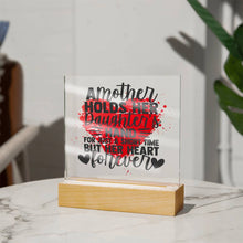 Load image into Gallery viewer, Mother Holds Daughters Hand - Square Acrylic Plaque
