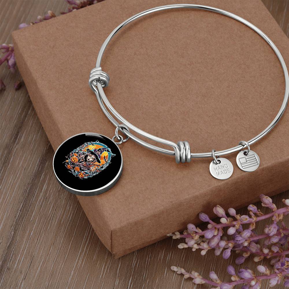 Halloween Inspired Ver 8 - Non-Message Card Luxury Circle Bangle