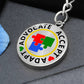 Advocate Accept Adapt - Keychain