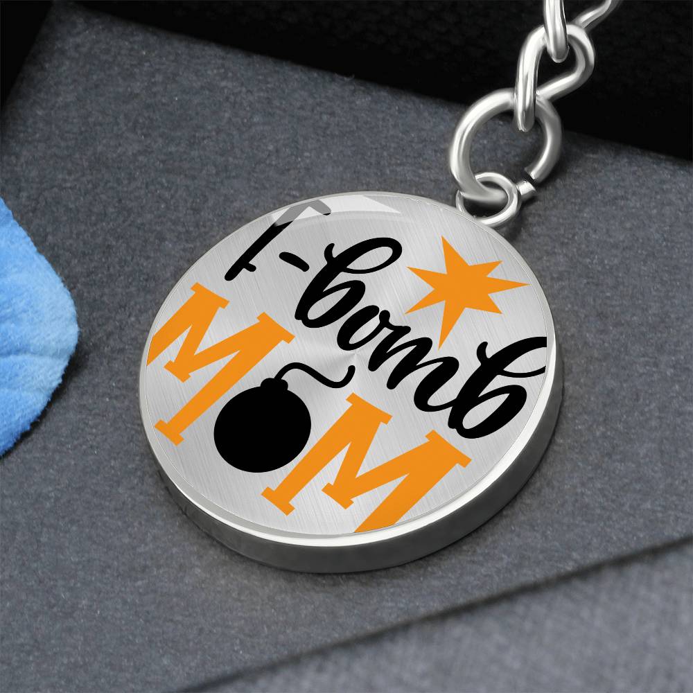 F-Bomb Mom - Keychain