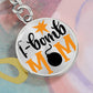 F-Bomb Mom - Keychain