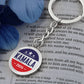 Kamala 2024 - Graphic Circle Keychain