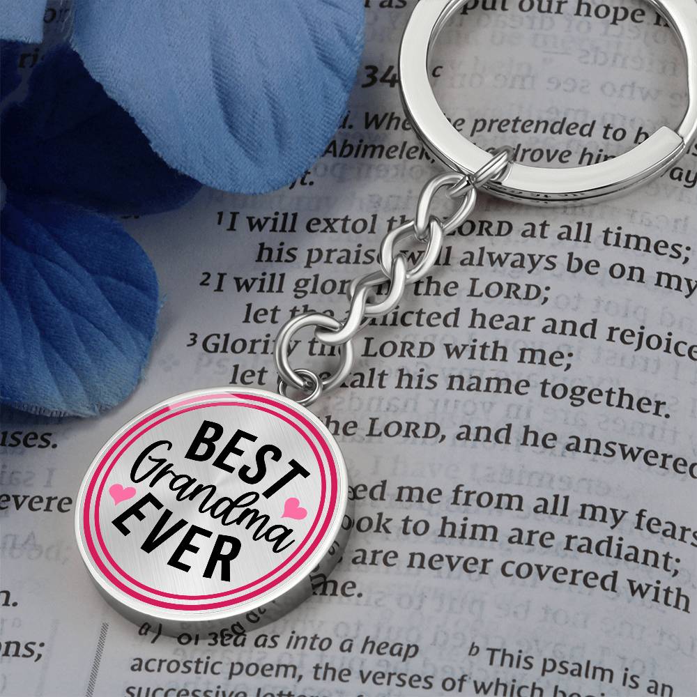 Best Grandma Ever - Keychain