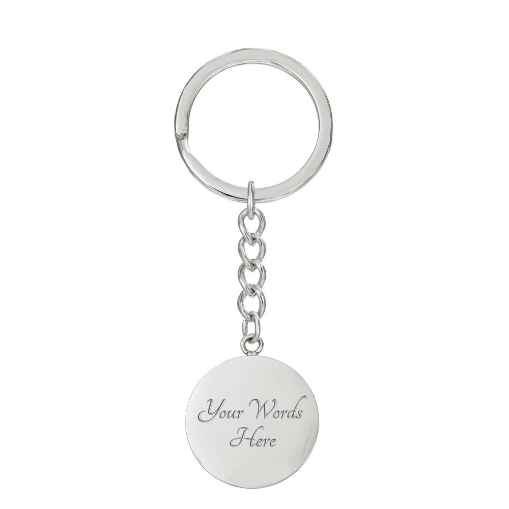 Advocate Accept Adapt - Keychain