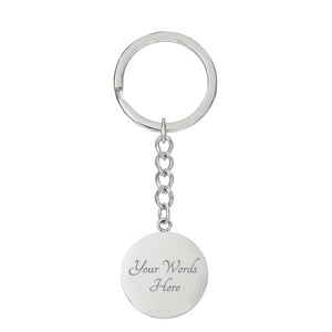 Brave And Strong - Keychain
