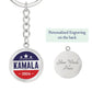 Kamala 2024 - Graphic Circle Keychain