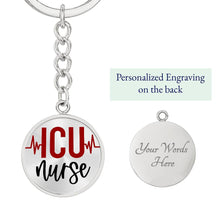 Load image into Gallery viewer, ICU Nurse - Keychain
