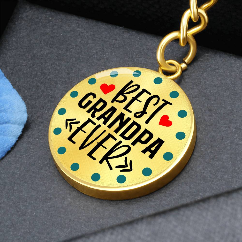 Best Grandpa Ever - Keychain