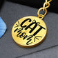 Cat Mom - Keychain