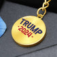 Trump 2024 - Graphic Circle Keychain