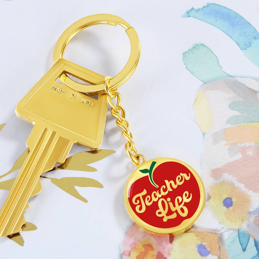 Teacher Life - Keychain